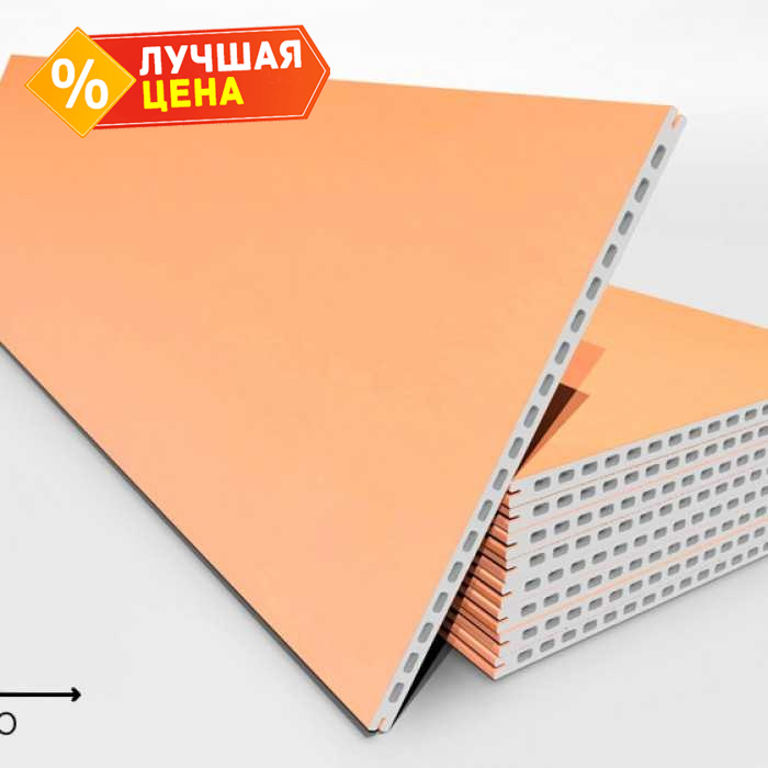 Керамогранитная плита FAVEKER GA20 для НФС, Salmon, 1200х400х20 мм