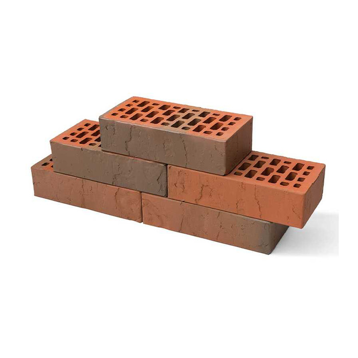 Кирпич BRAER облицовочный БРАЕР кладка Глосса терра, 1НФ, 250х120х65 мм