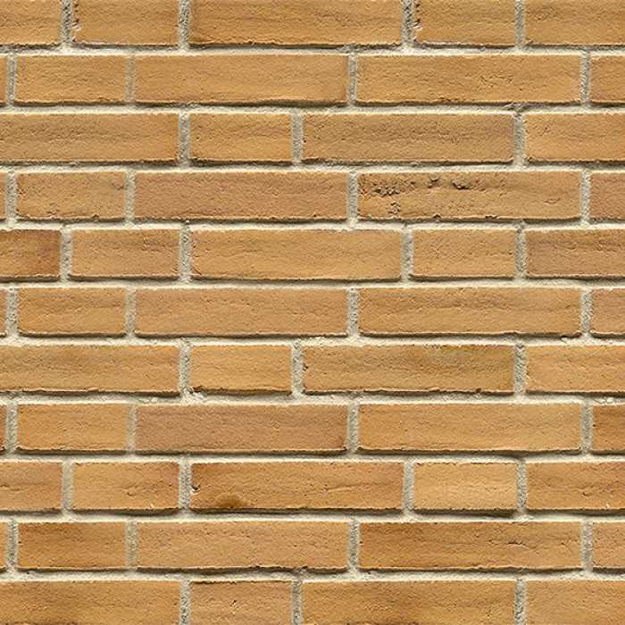 Кирпич клинкерный Muhr 01 EG Niederlausitzer Gelb Edelglanz Wasserstrich, 240х115х52 мм