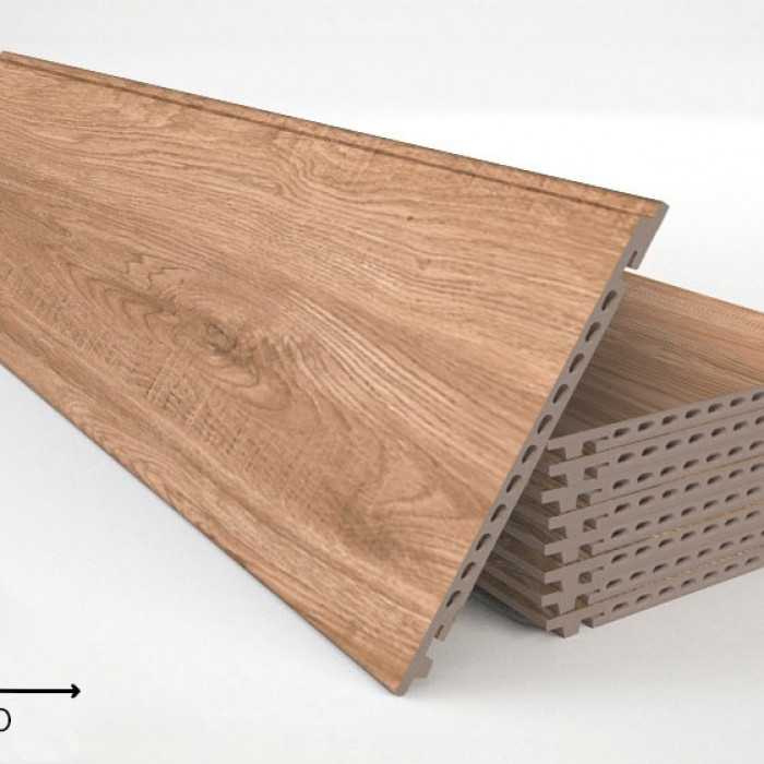 Керамогранитная плита FAVEKER GA16 для НФС, Ordesa Marron, 800х250х18 мм